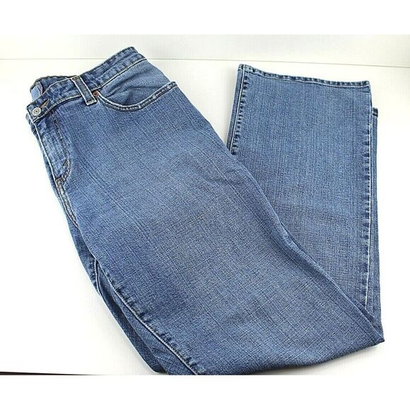 Levi's Denim - Levi's 515 Bootcut Women's Size 16M 34x29 Medium Wash Denim‎ Stretch Blue Jeans